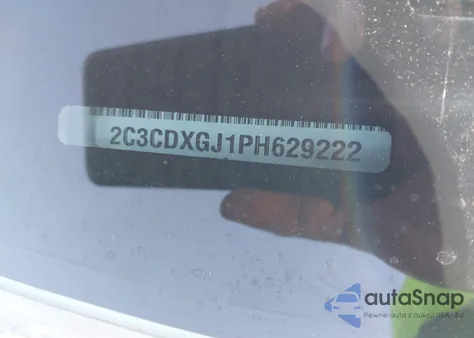 2023 Dodge Charger Scat Pack z USA, uszkodzony, nr VIN 2C3CDXGJ1PH629222